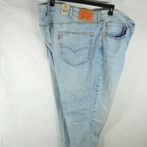 Levi's 511 Slim Men's Jeans 52 x 29 Strech Big & Tall Denim Blue Stone NWT